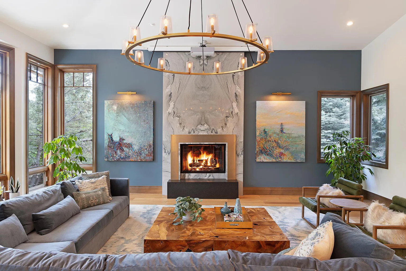 Indian Peaks living room remodel